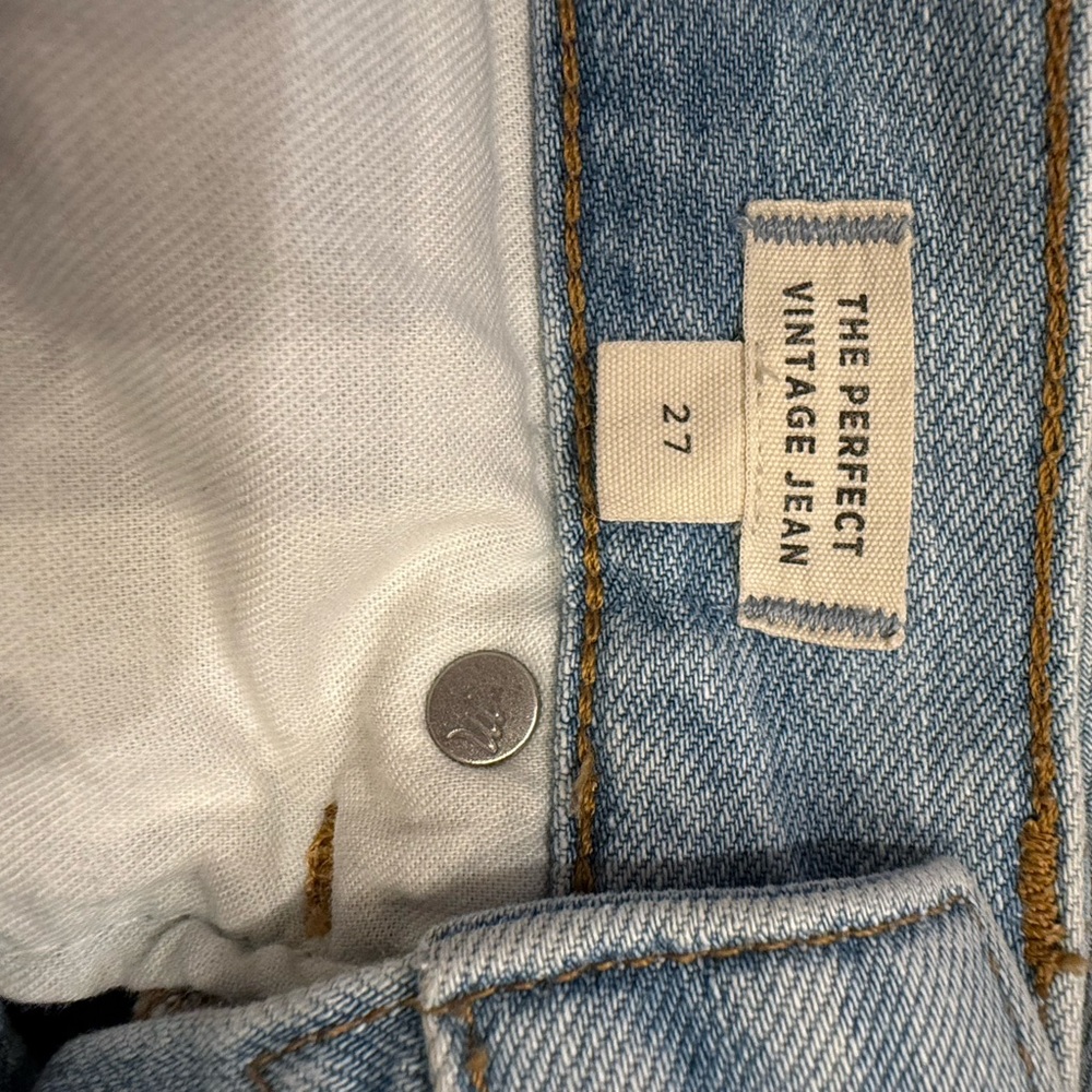 MADEWELL JEANS “The Perfect Vintage Jean” size 27 - Picture 4 of 4